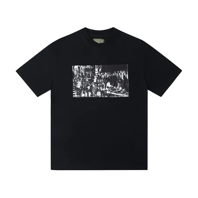 D313# DENIM TEARS Kapok classic pure cotton loose unisex white short-sleeved T-shirt 22 P100 S-XL